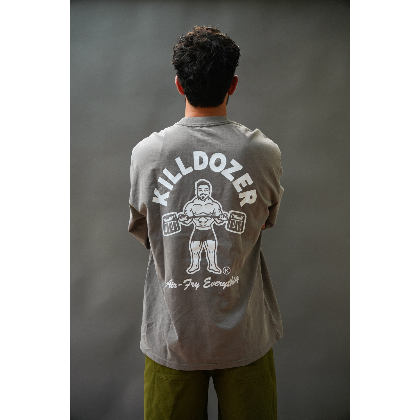 Killdozer Long Sleeve - Faded Grey