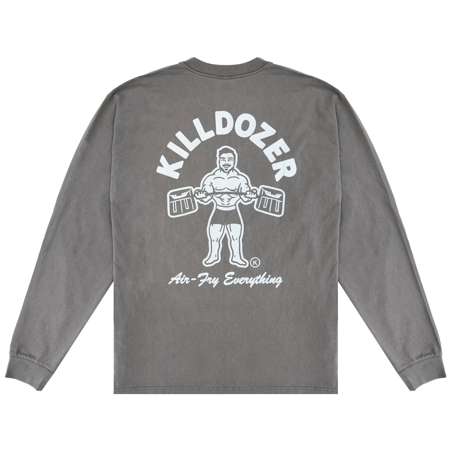 Killdozer Long Sleeve - Faded Grey