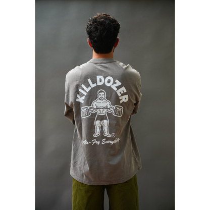 Killdozer Long Sleeve - Faded Grey