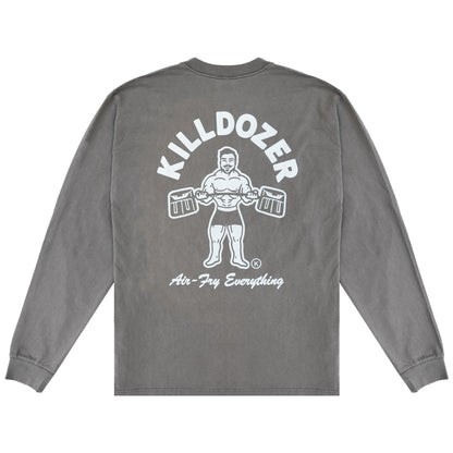 Killdozer Long Sleeve - Faded Grey