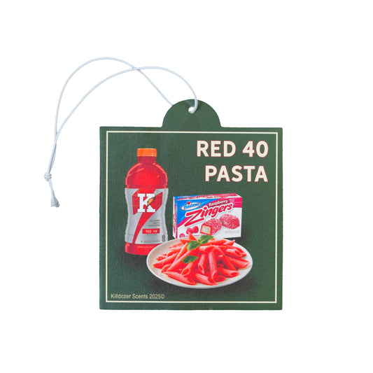 Red 40 Pasta Air Freshener