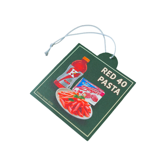 Red 40 Pasta Air Freshener