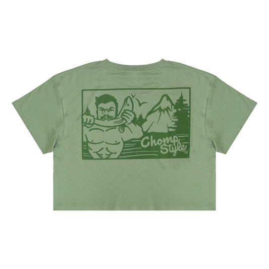 Wild Chomp Crop Tee