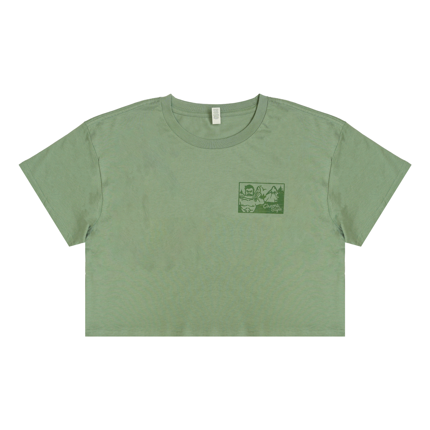 Wild Chomp Crop Tee