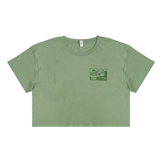 Wild Chomp Crop Tee